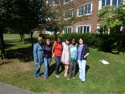 Grace and her good friends at the University of Reading