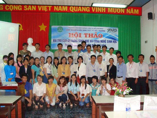 Participants from various institutions attending the workshop on 15 November in Vietnam