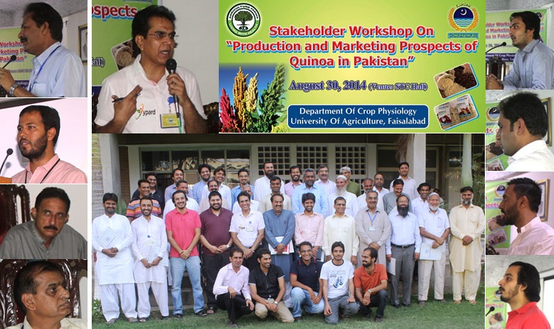 Quinoa workshop in Pakistan