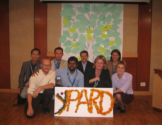 YPARD Team during New Delhi's GFAR Triennial meeting, in 2006
